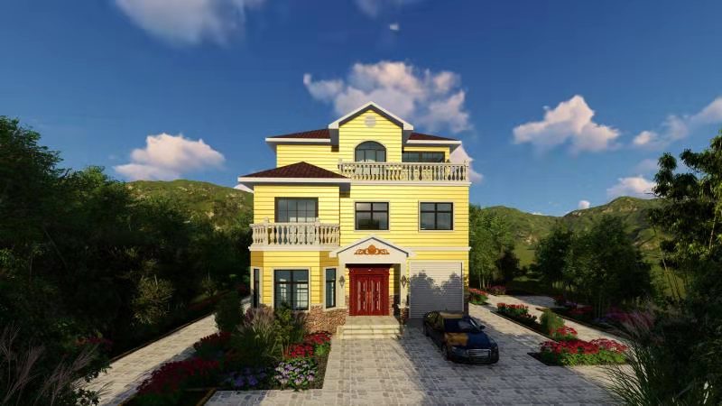 河南省駐馬店市驛城區(qū)代總輕鋼別墅項(xiàng)目(圖1)