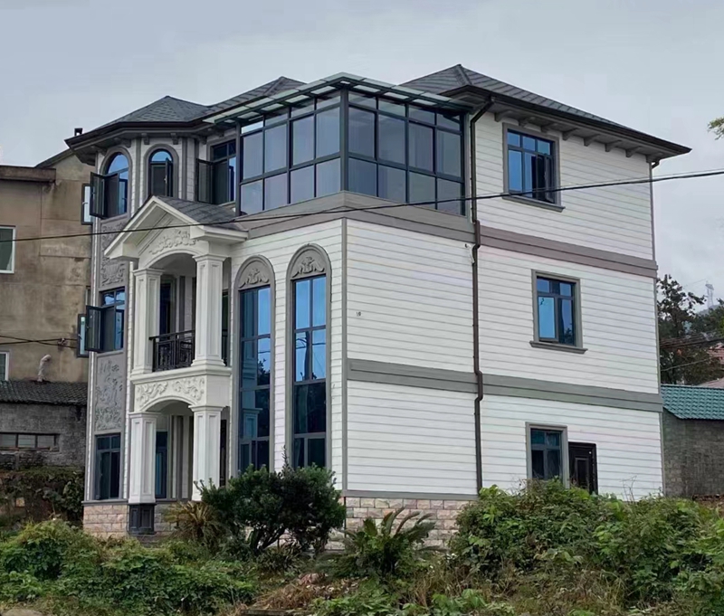 鋼結構別墅：夢想家園的完美打造者